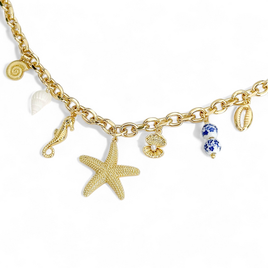 Collar Charms Sea Lover